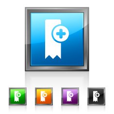 Bookmark icon on square buttons - SquaredSeries
