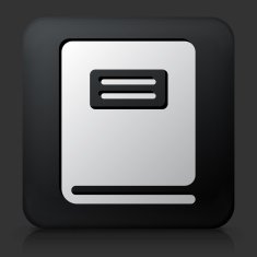 Black square button with Notebook