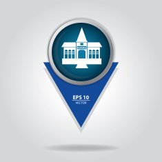 school map point sign