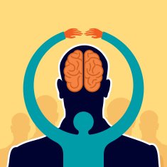 care brain idea - illustration