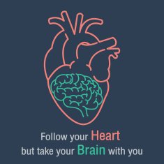 Brain and heart quotes