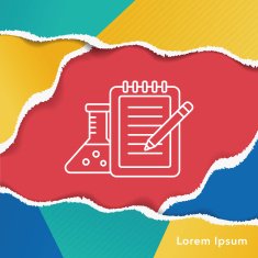 Beaker line icon N4