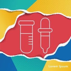 Beaker line icon N5