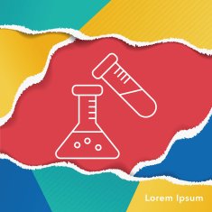 Beaker line icon N6