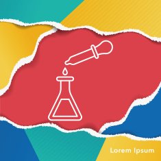 Beaker line icon N8