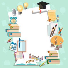 Education background diploma exams back to school college concept
