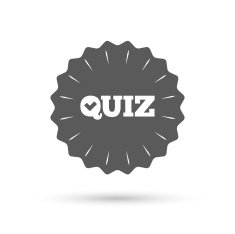 Quiz sign icon Questions and answers game N4