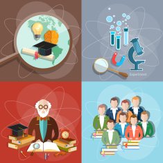 Education set professor teachers students distance education N2