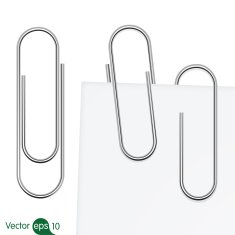 Paperclip set Vector free image download