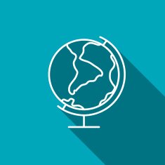 Earth globe icon N3