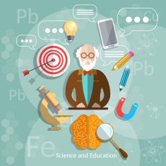 Education and science professor back to school