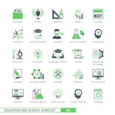 Science icons N5