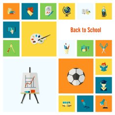 school and education icons N31