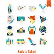 school and education icons N57