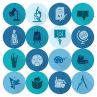 school and education icons N63
