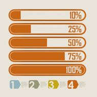 Modern business design for template infographic website symbol N16
