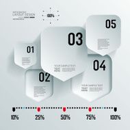 Modern business design for template infographic website symbol N17