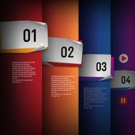 Modern business design for template infographic website symbol N20
