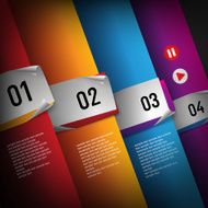 Modern business design for template infographic website symbol N21