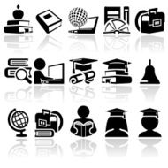 School vector Icon Set N2