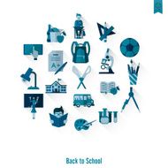school and education icons N68