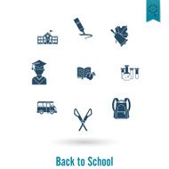school and education icons N70