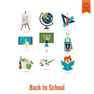 school and education icons N76