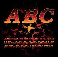 lava font