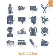 school and education icons N84