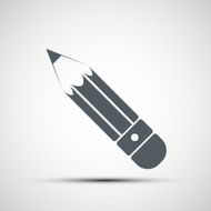 Vector Pencil Icon N4