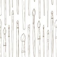 Brush vector pattern N2