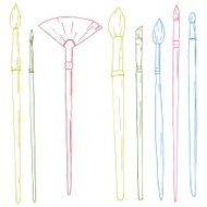 Some vector brushes
