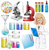 Scientist science equipment