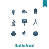 school and education icons N93