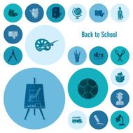 school and education icons N94