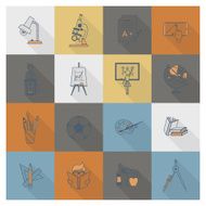 school and education icons N96