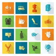 school and education icons N101