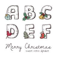 Xmas alphabet N4