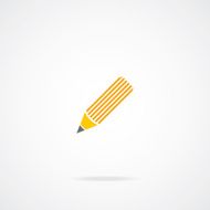Pencil Vector Icon N3