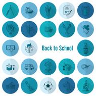school and education icons N105