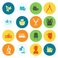 school and education icons N115