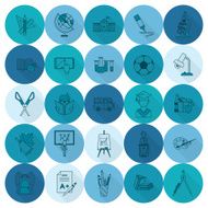 school and education icons N118