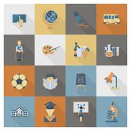 school and education icons N120