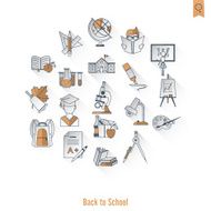 school and education icons N122