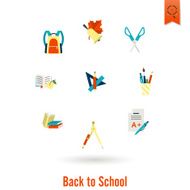 school and education icons N125