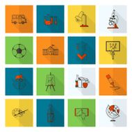 school and education icons N126