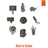 school and education icons N127