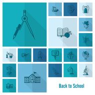 school and education icons N130