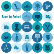 school and education icons N132