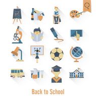 school and education icons N133